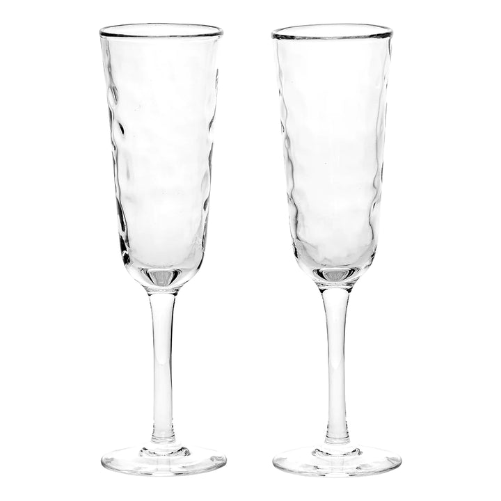 Juliska Puro, Set of 2 Toasting Flutes