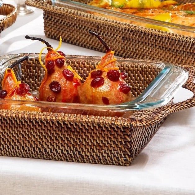 Calaisio Square Pyrex Holder with Pyrex Insert