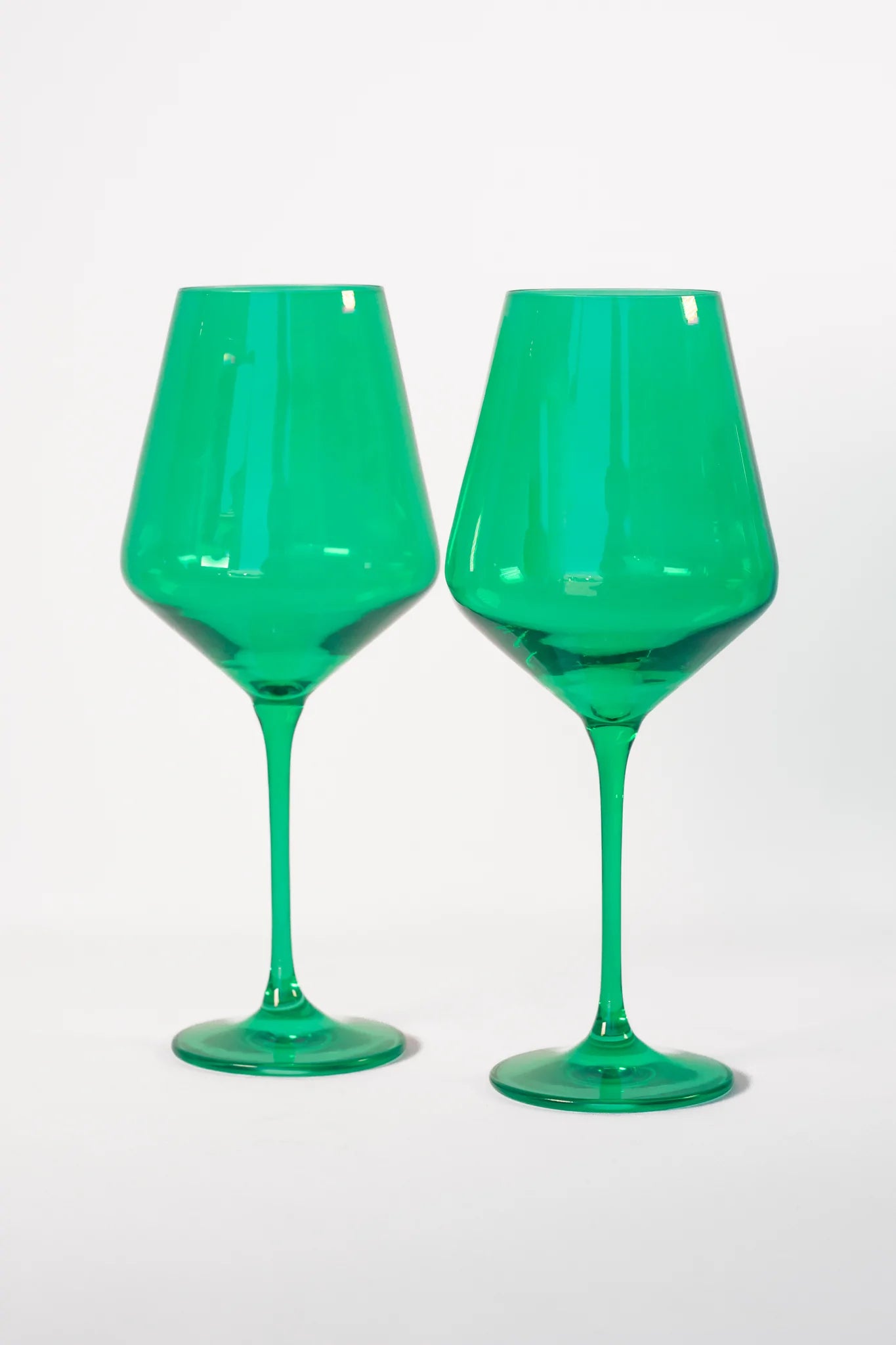 Estelle Colored Glass, Wine Glasses, Set of 2