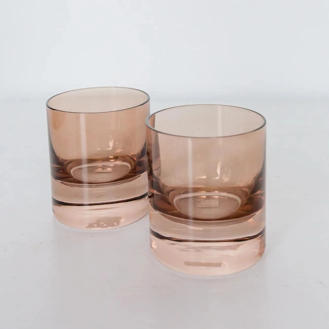 Estelle Colored Glass, Rocks Glass, Set of 2