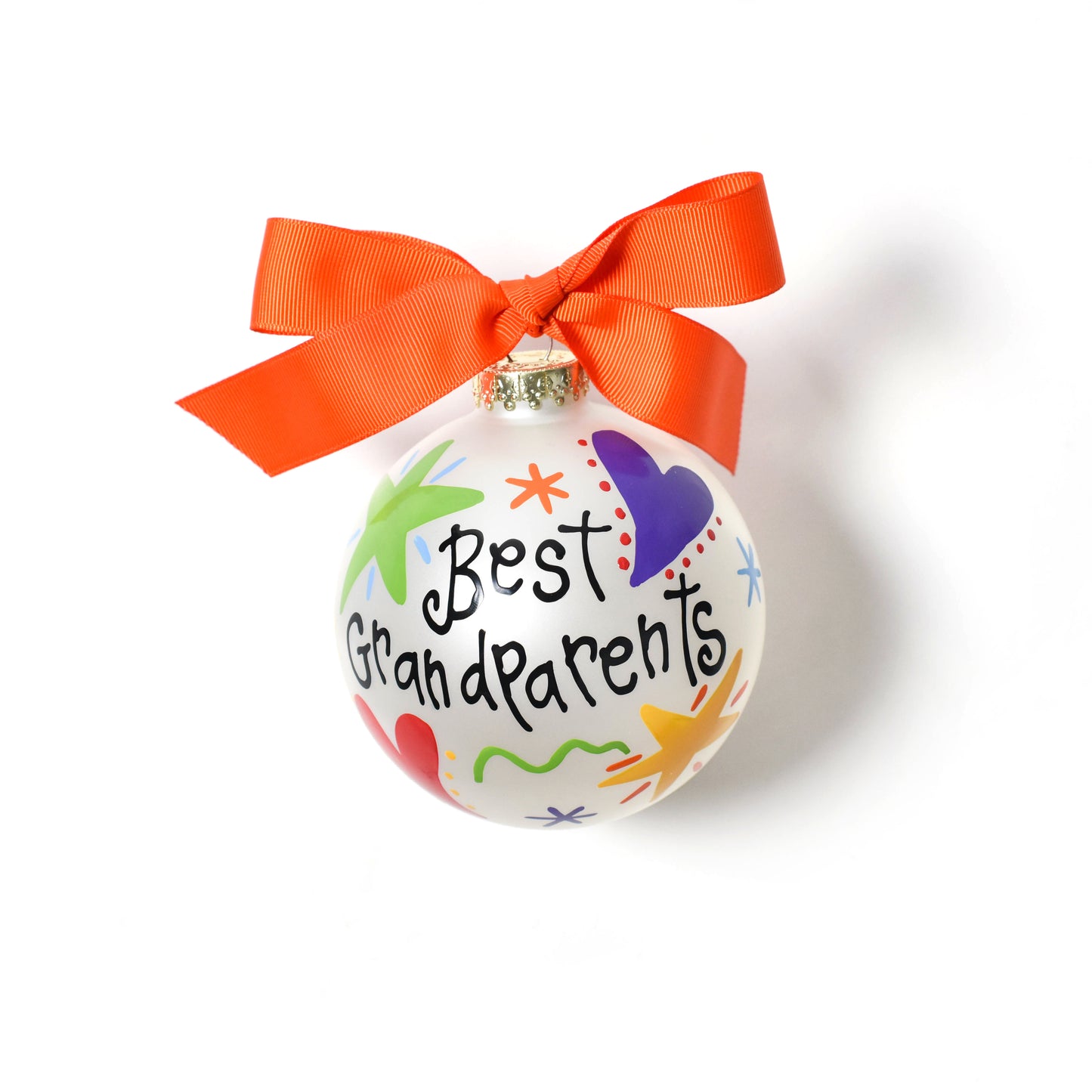 Coton Colors Best Grandparents Glass Ornament
