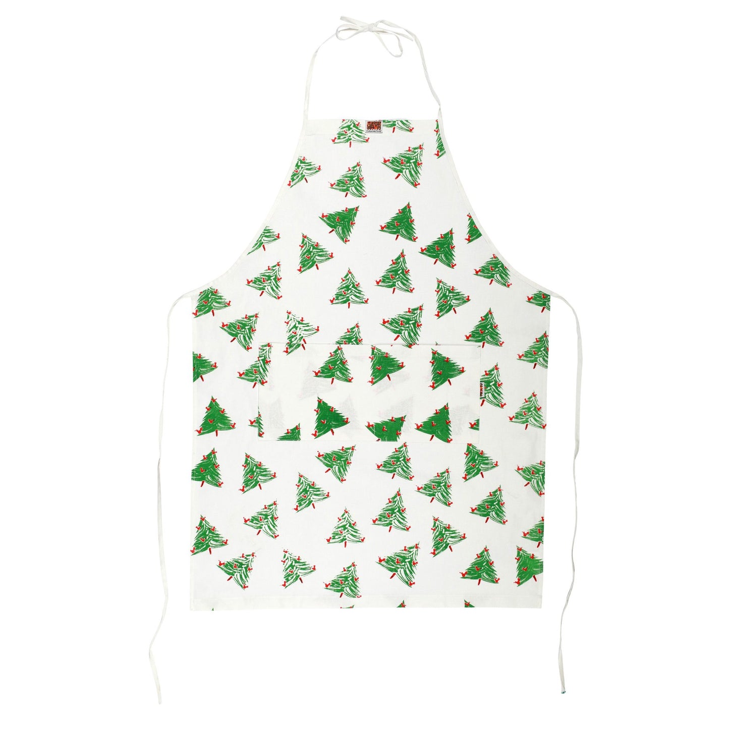 Vietri Siciliano Linens Holiday Tree Apron