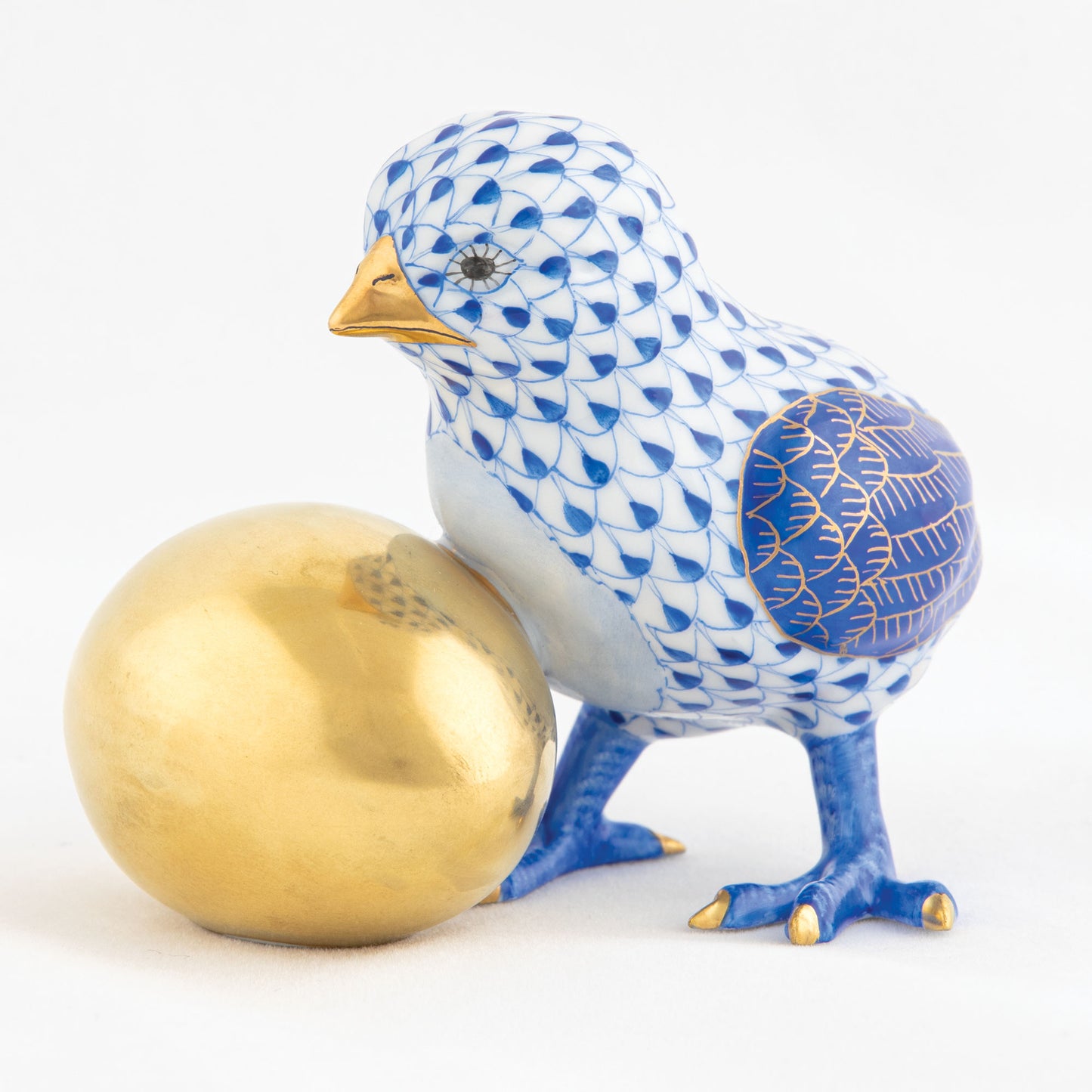 Herend BABY CHICK WITH EGG