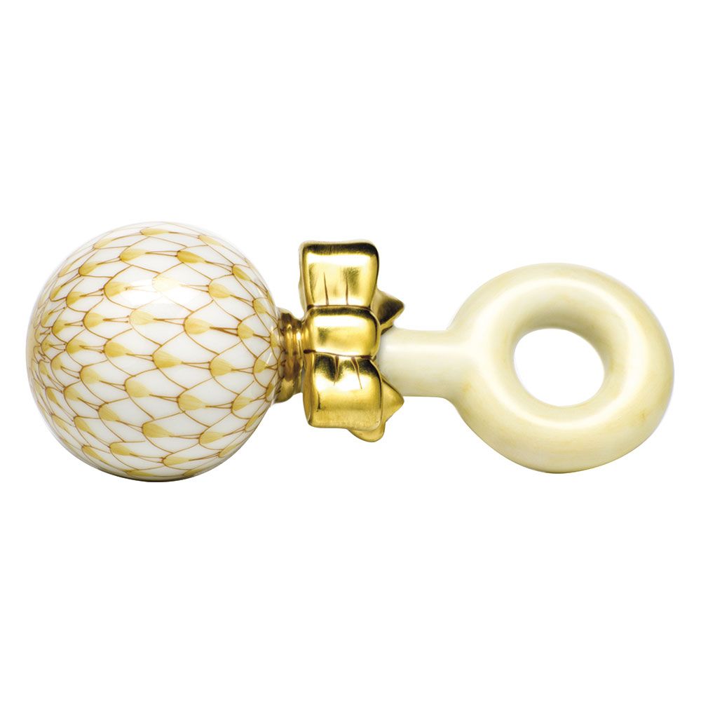 Herend Baby Rattle