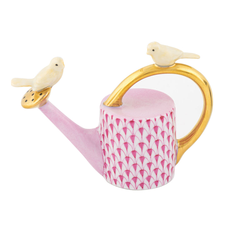 Herend Watering Can With Birds