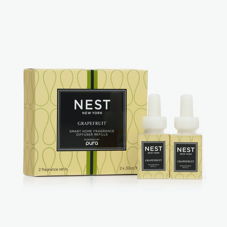 NEST Fragrances, Grapefruit Refill Duo for Pura Smart Home Fragrance Diffuser