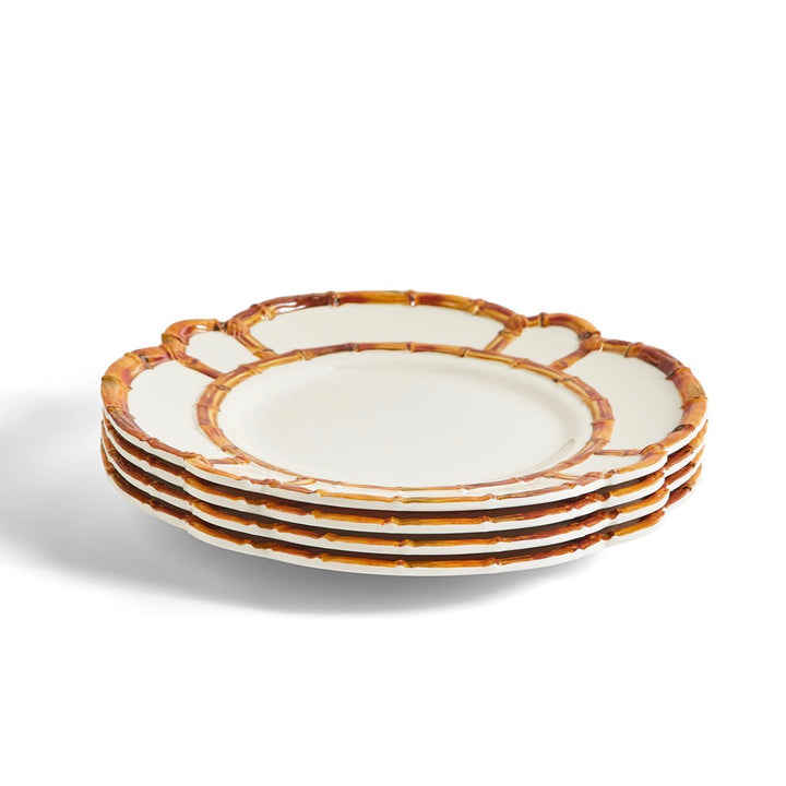 Bamboo Touch Plates Set of 4