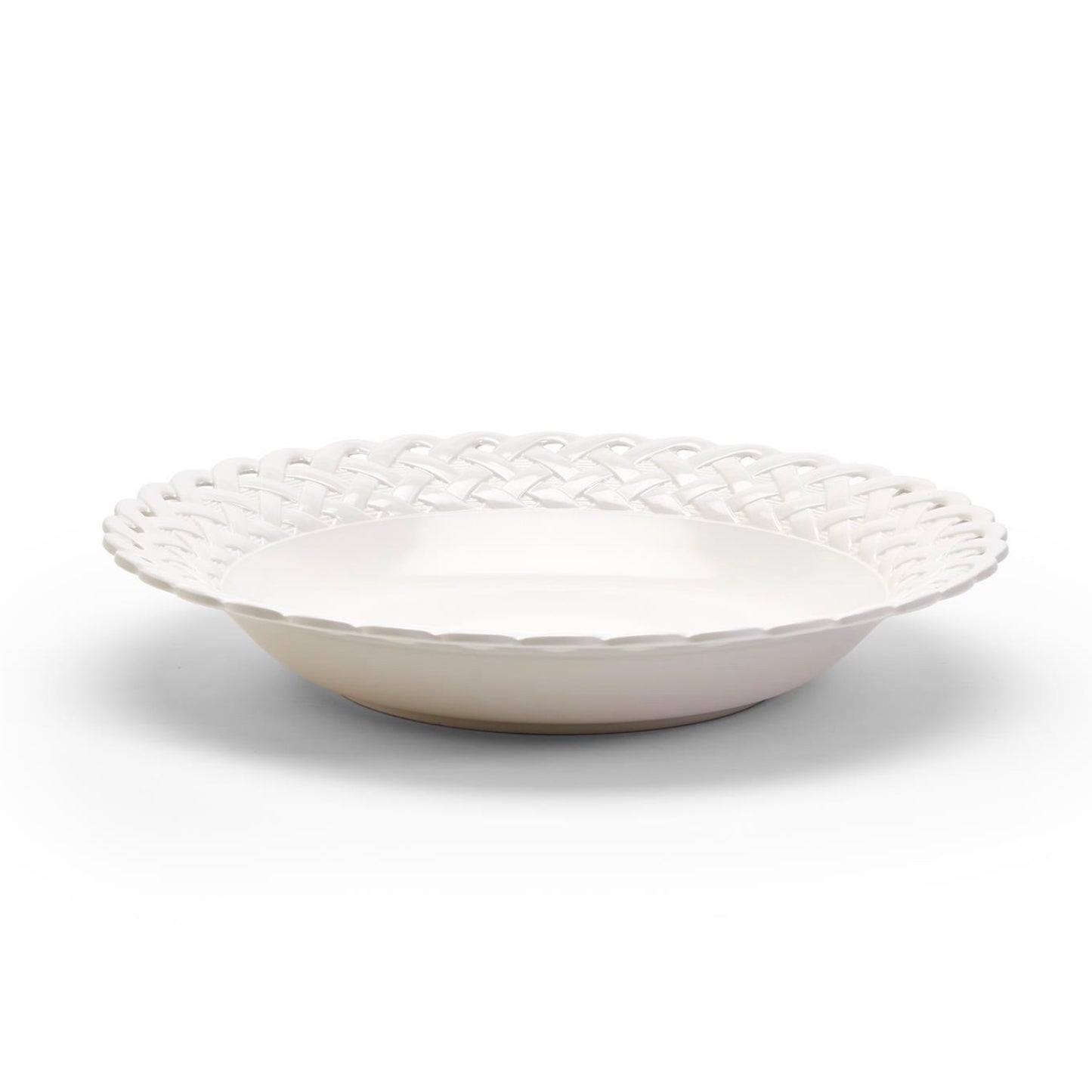 Lattice Melamine Serving Bowl