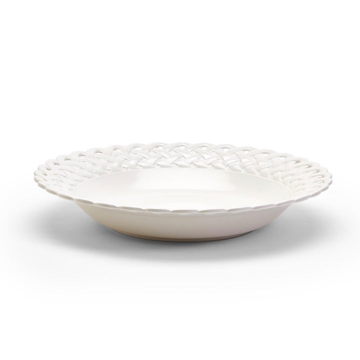 Lattice Melamine Serving Bowl