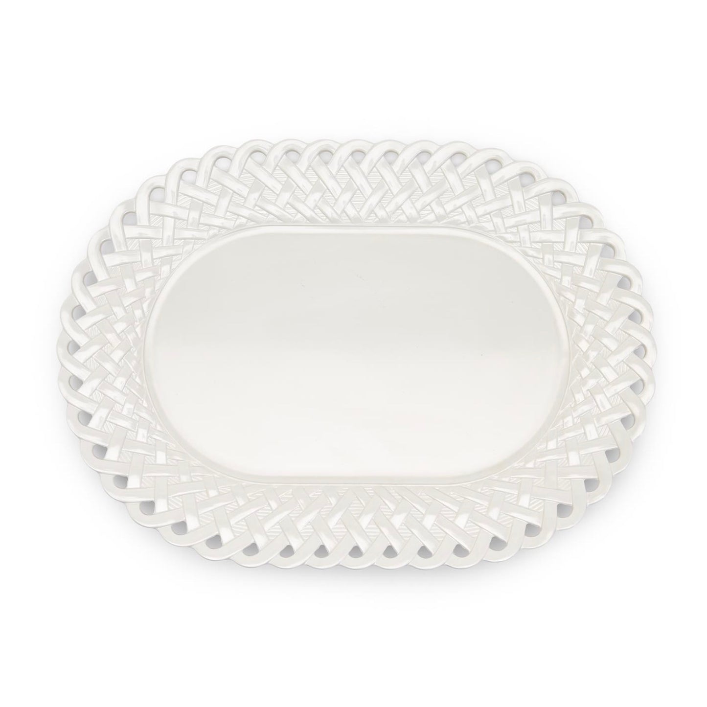 Lattice Melamine Serving Platter