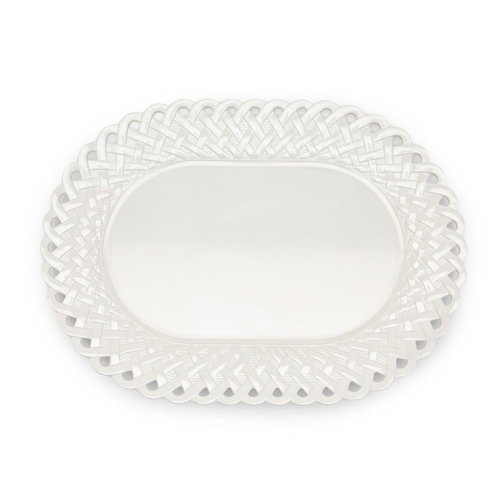 Lattice Melamine Serving Platter