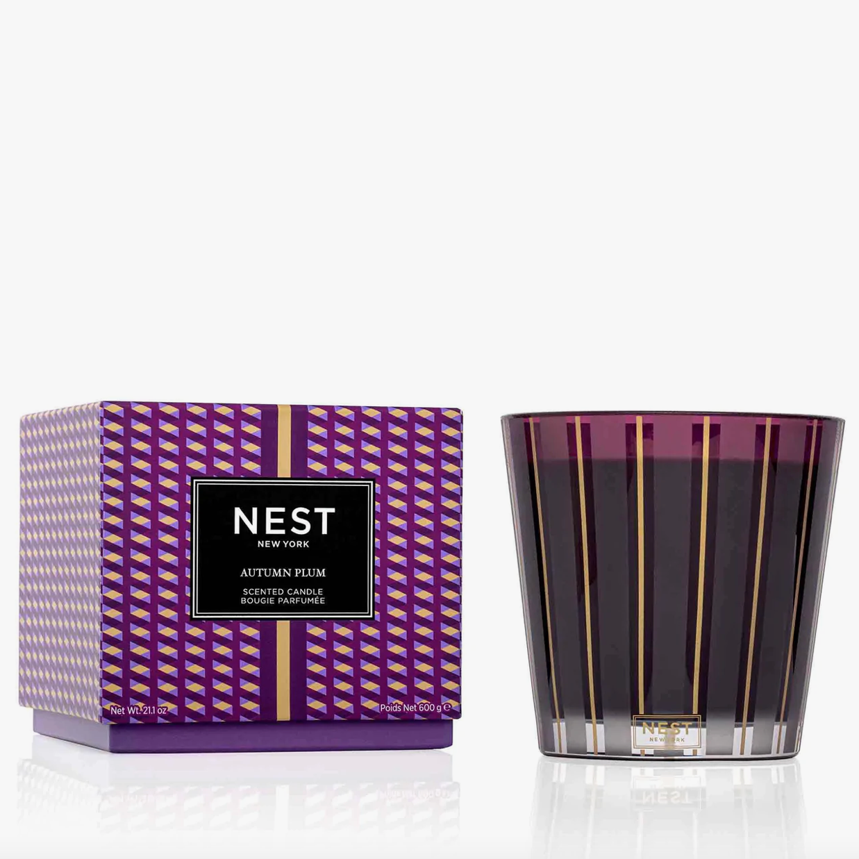 NEST Fragrances, Autumn Plum 3-Wick Candle