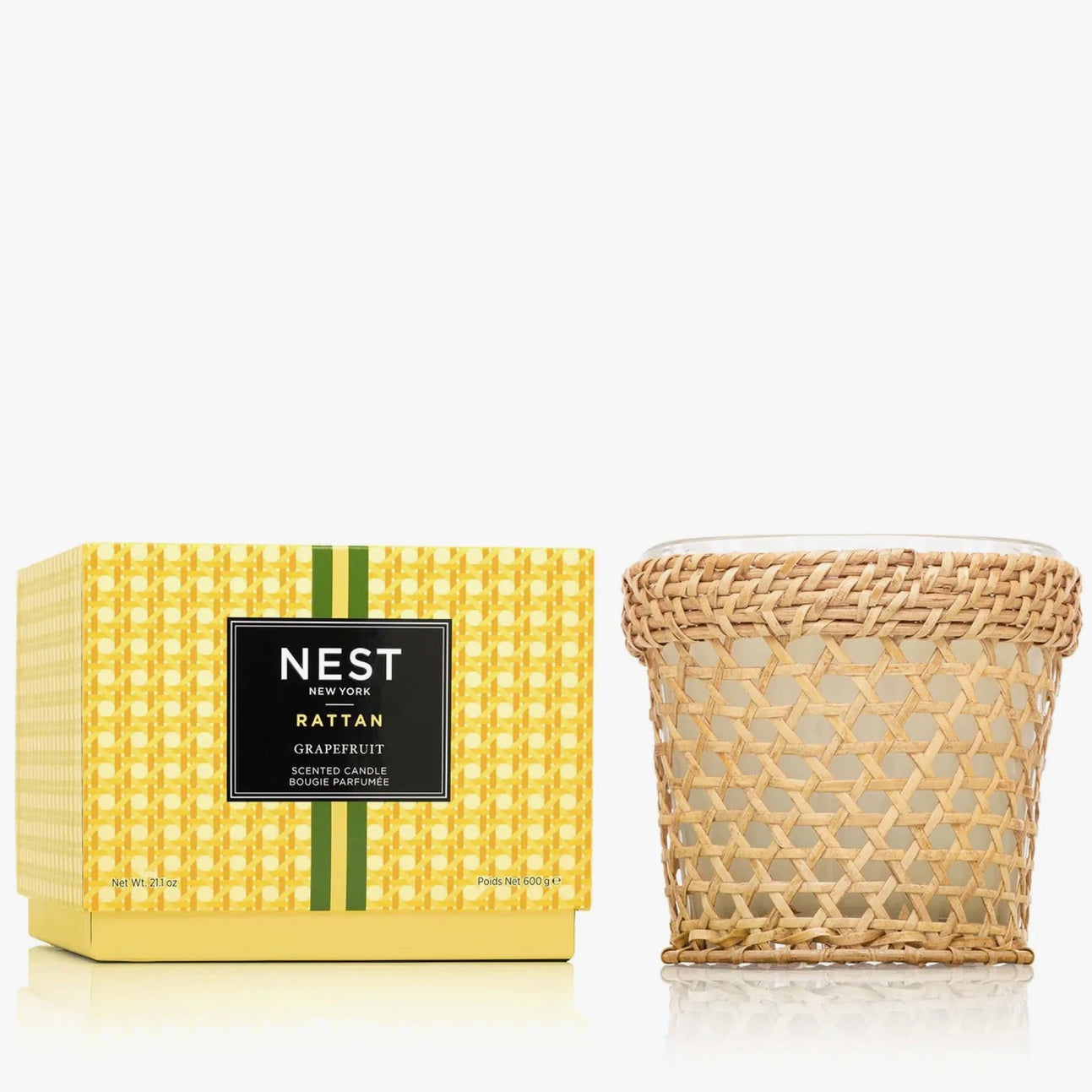 NEST Fragrances, Grapefruit Rattan 3-Wick Candle