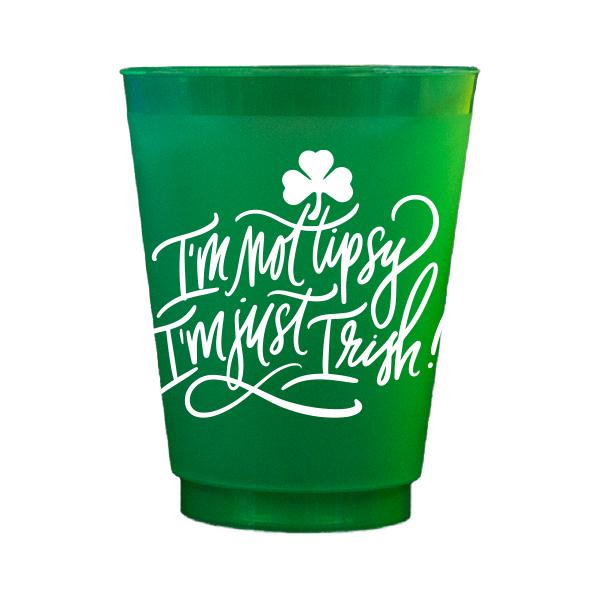 Emily McCarthy Green Tipsy Cups