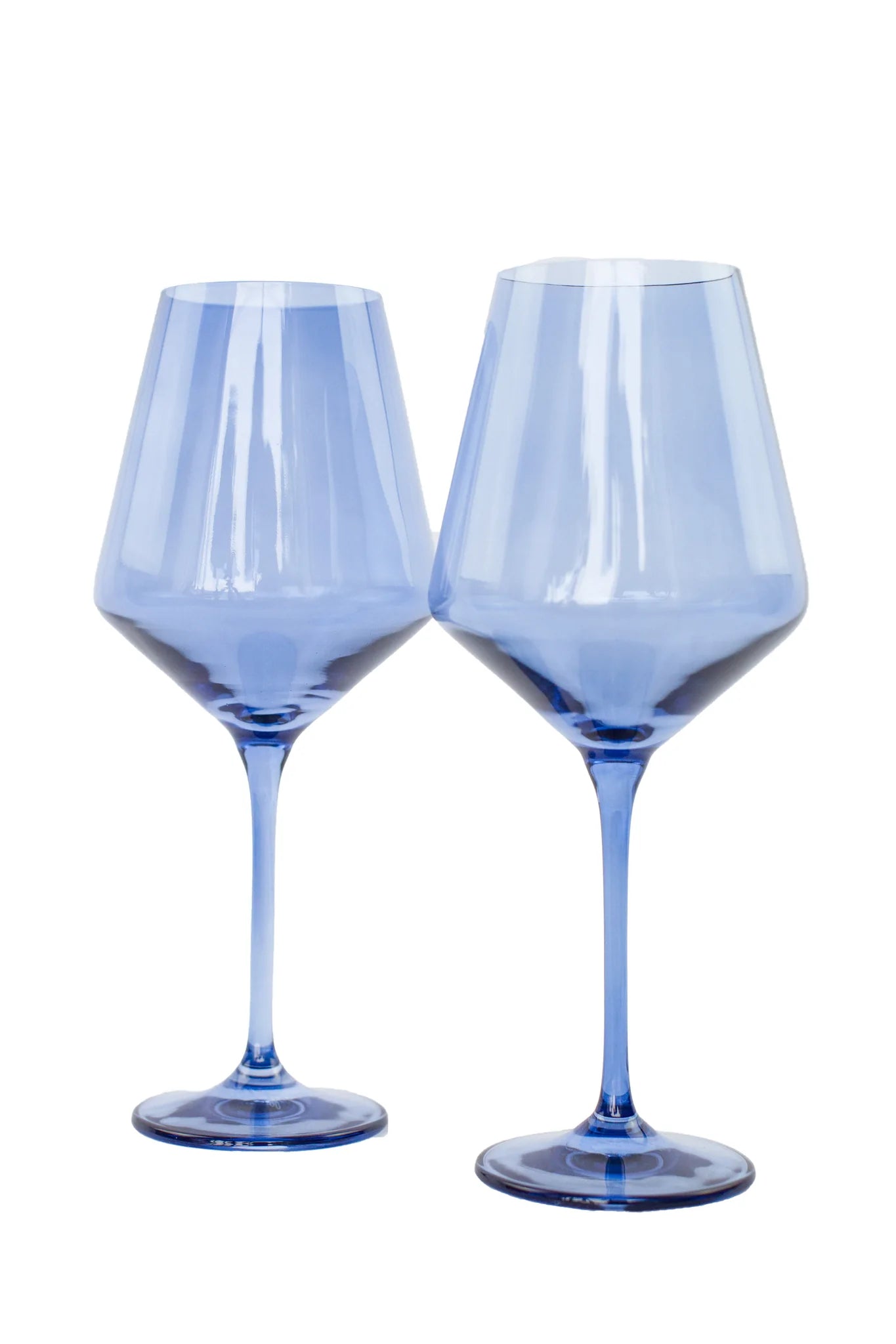 Estelle Colored Glass, Wine Glasses, Set of 2