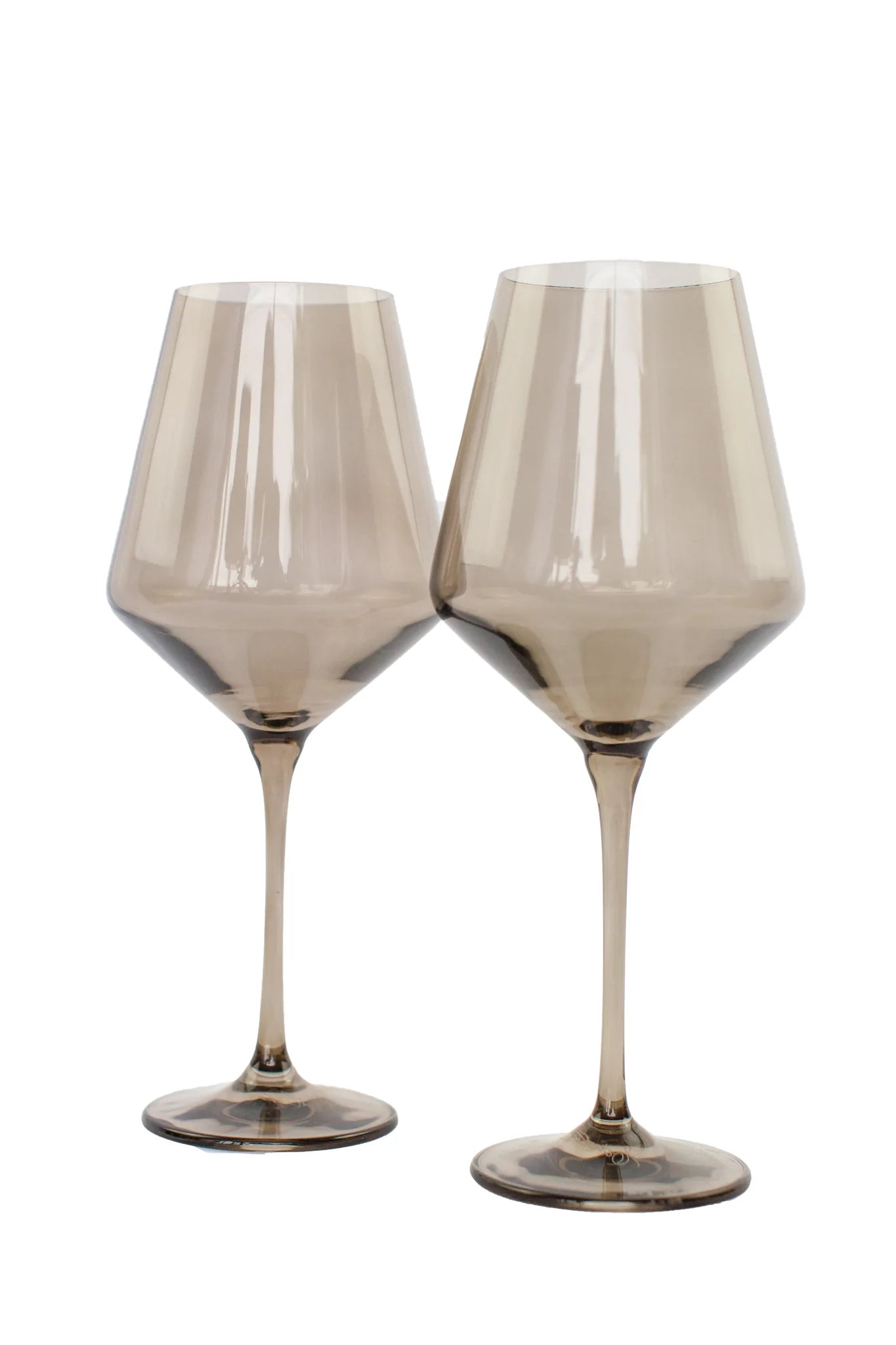 Estelle Colored Glass, Wine Glasses, Set of 2
