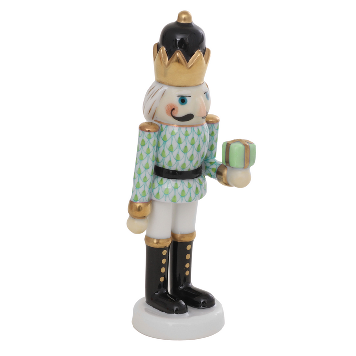 Herend Nutcracker with Gift
