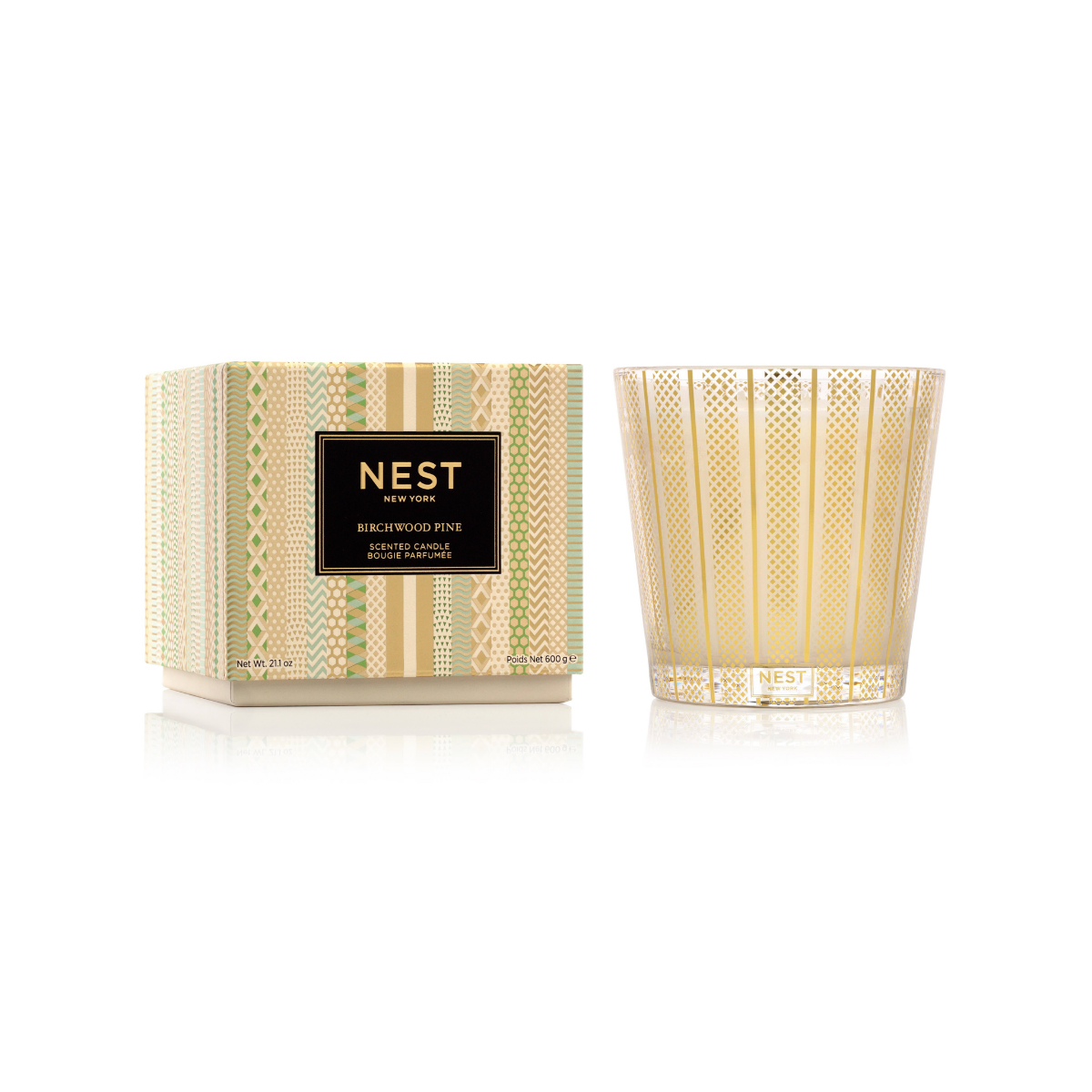 Nest Fragrances, Birchwood Pine 3 Wick Candle