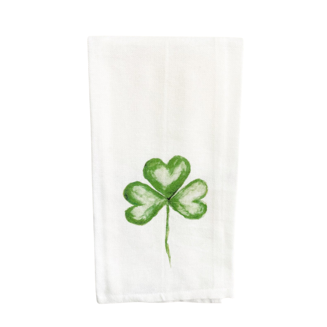 Shamrock Tea Towel
