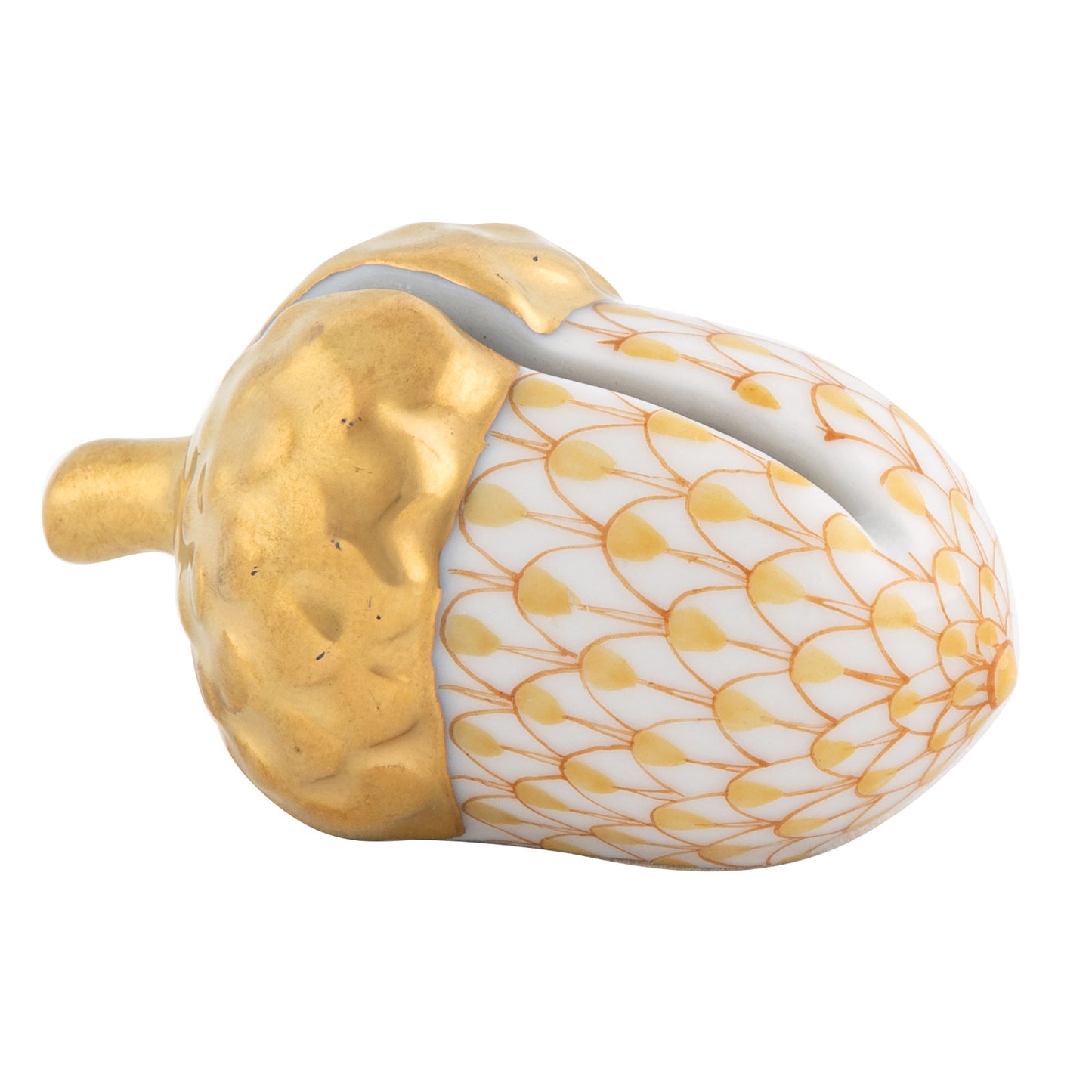 Herend Acorn Place Card Holder