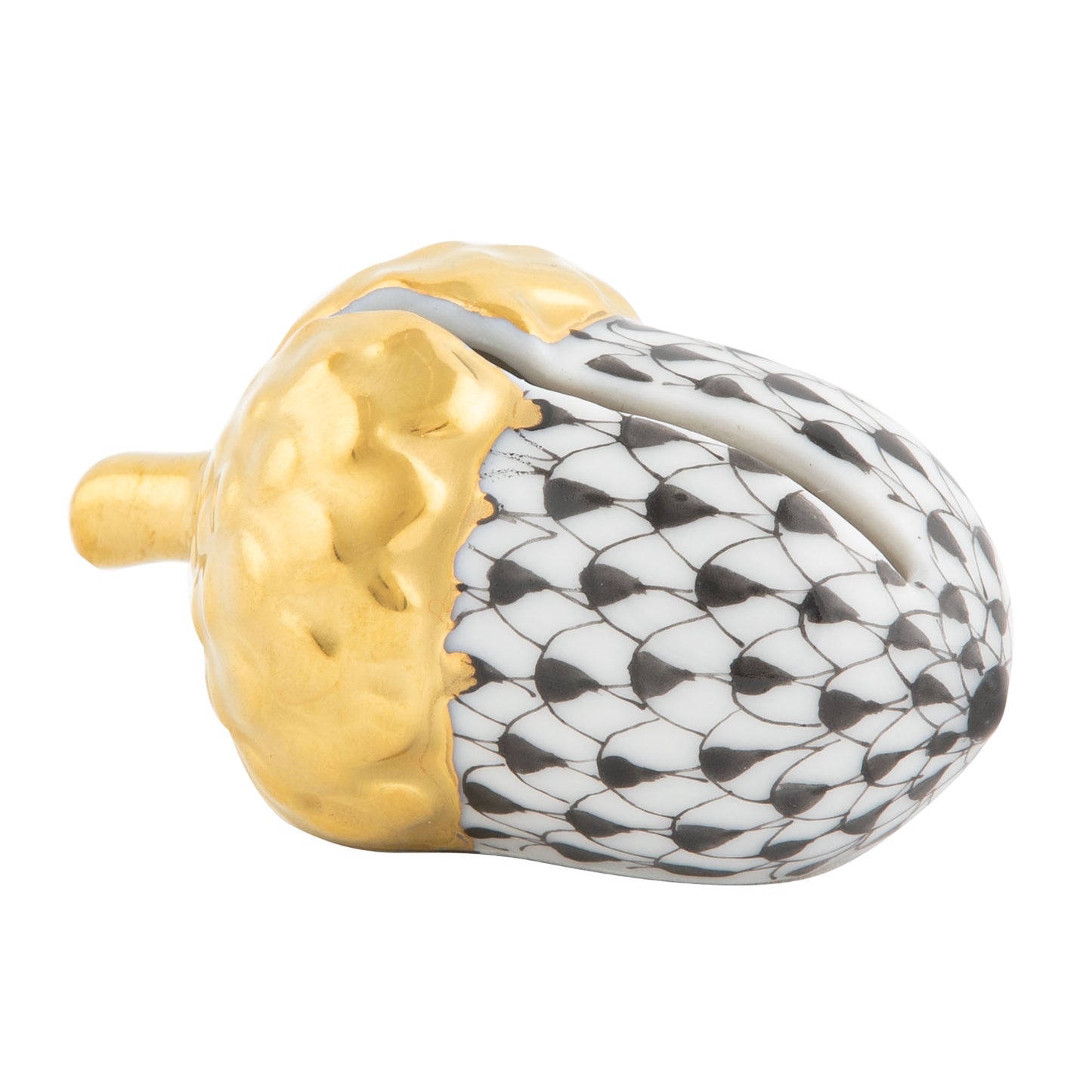 Herend Acorn Place Card Holder
