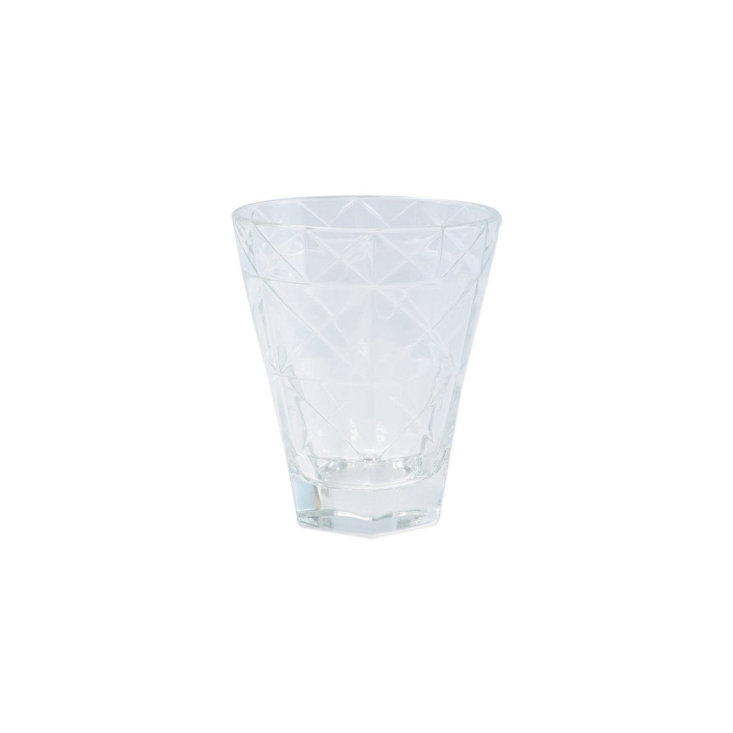 Vietri Prism Clear Tumbler, Short