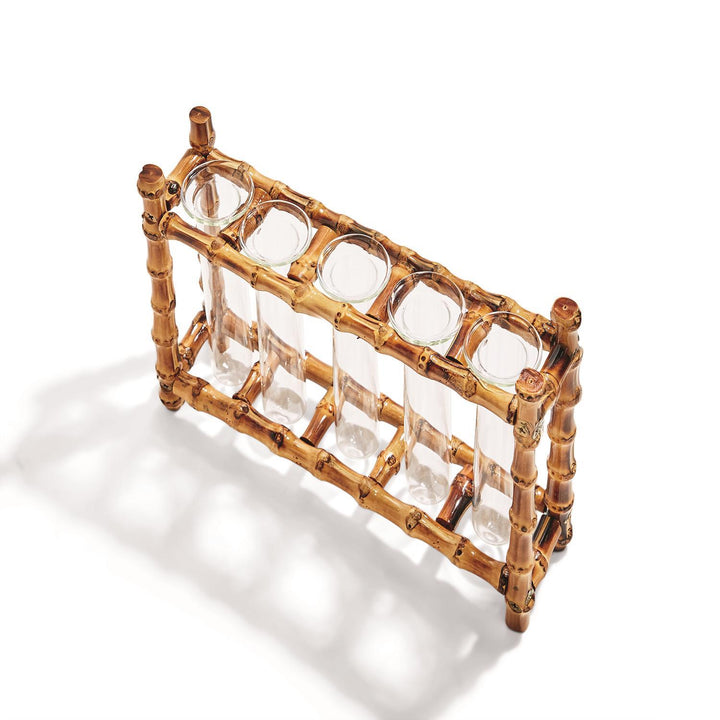 Bamboo 5 Vase Holder