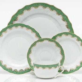 Herend Fish Scale, Jade