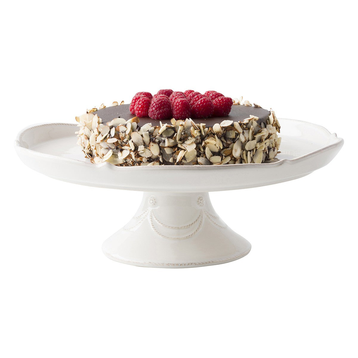 Juliska Berry and Thread Whitewash 14" Cake Stand
