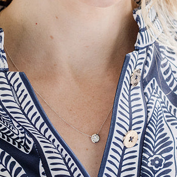 1/2 Carat Diamond Pendant, Bezel Set