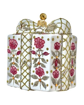 JingleNog Presently Flora Ornament