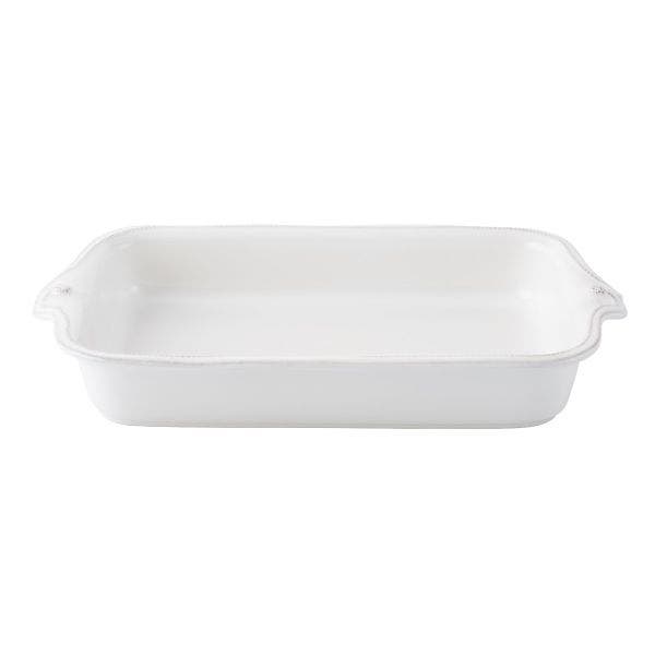 Juliska Berry and Thread Whitewash 16" Rectangular Baker
