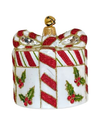 JingleNog Holiday Present Ornament