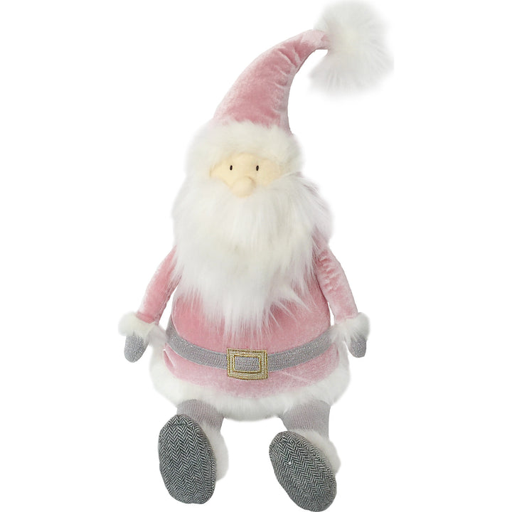 Pink Santa Shelf Sitter