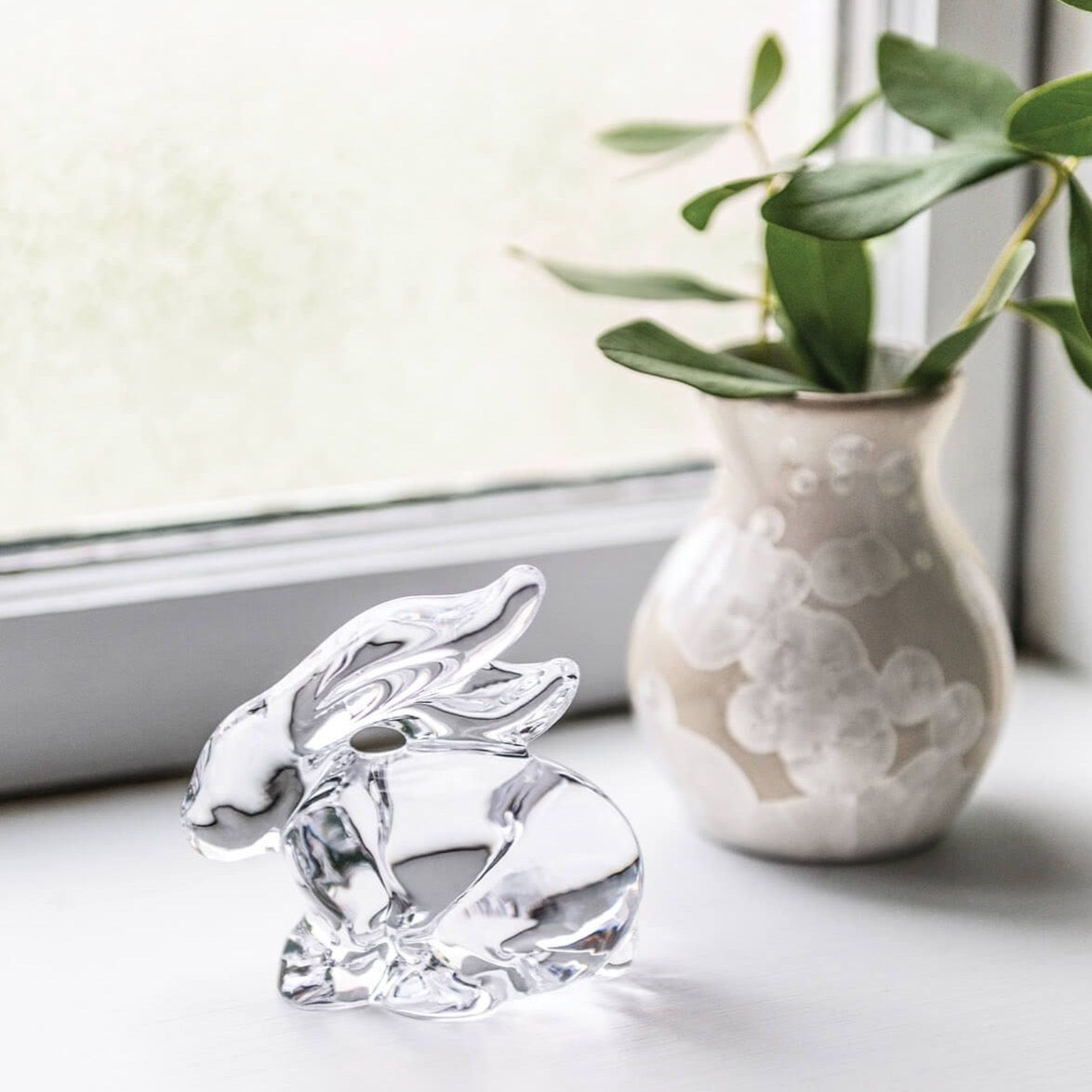 Simon Pearce Rabbit in Gift Box