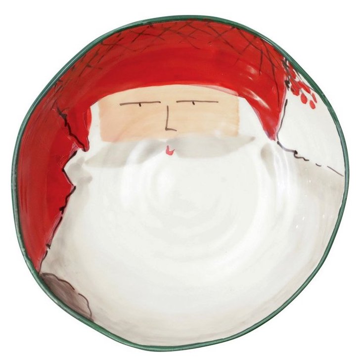 Vietri Old St. Nick Assorted Pasta Bowls