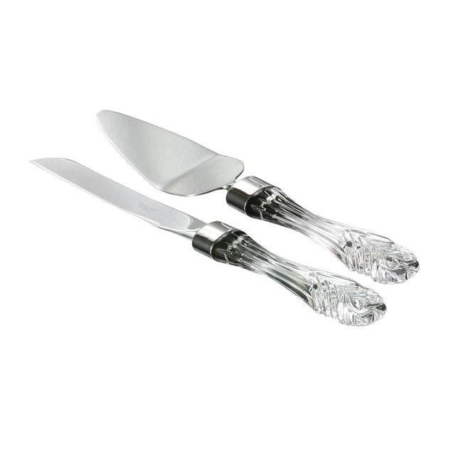 Waterford Wedding Stainless Cake Knife & Server