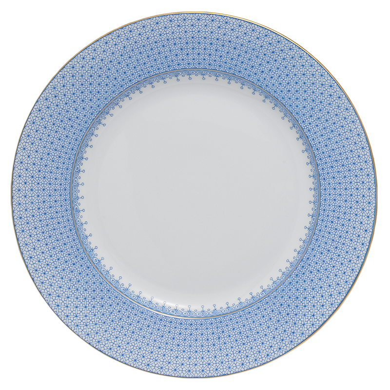 Mottahedeh Cornflower Lace Dinner Plate