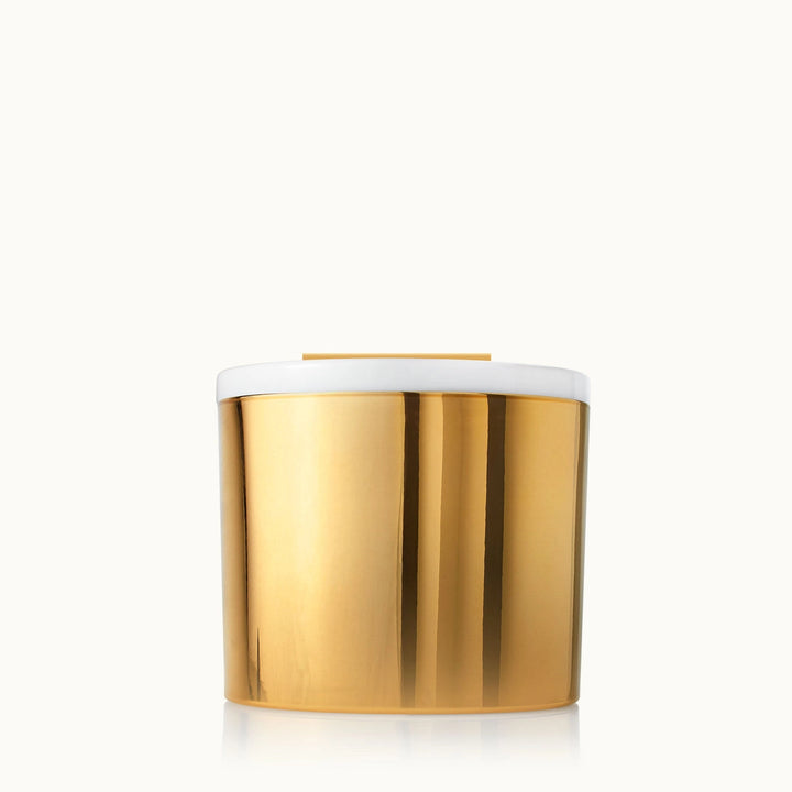 Thymes Frasier Fir Gold 3 Wick Candle