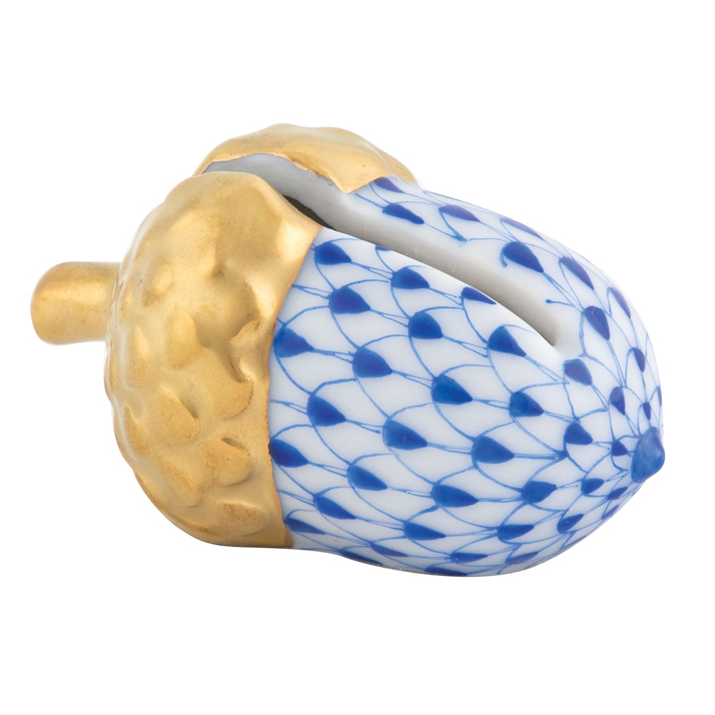 Herend Acorn Place Card Holder