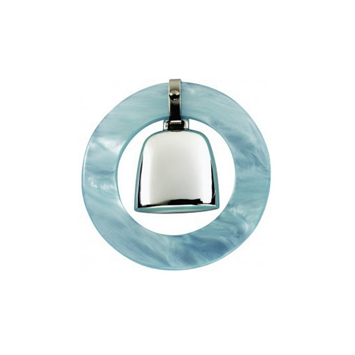 Sterling Teething Rattle, Blue