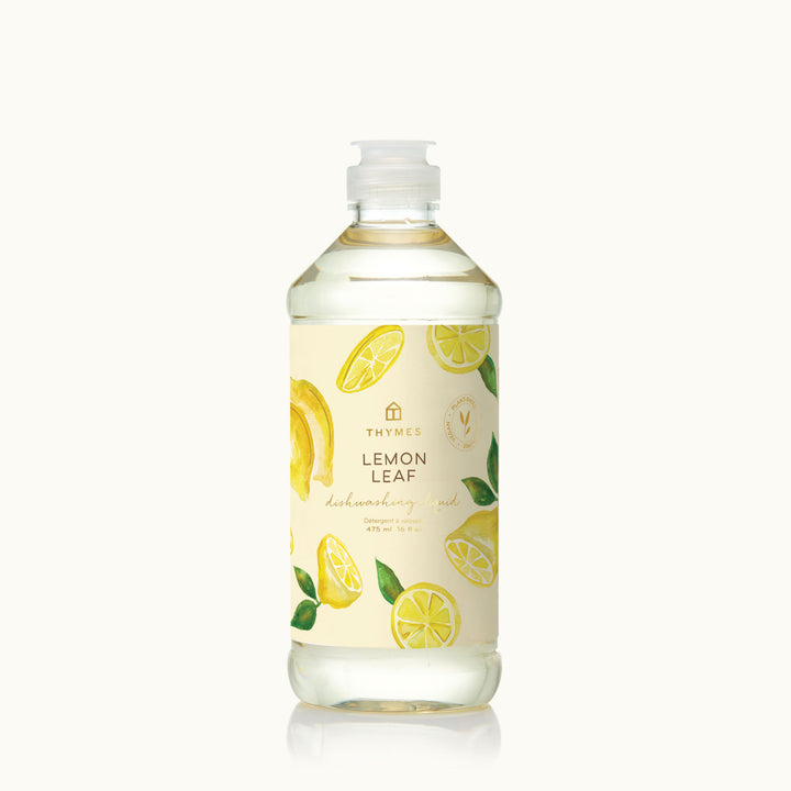 Thymes Dishwashing Liquid, Lemon Leaf