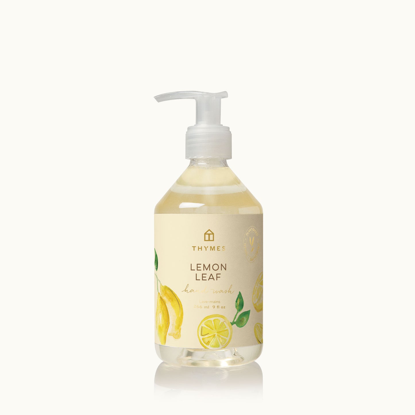 Thymes Hand Wash 9oz., Lemon Leaf