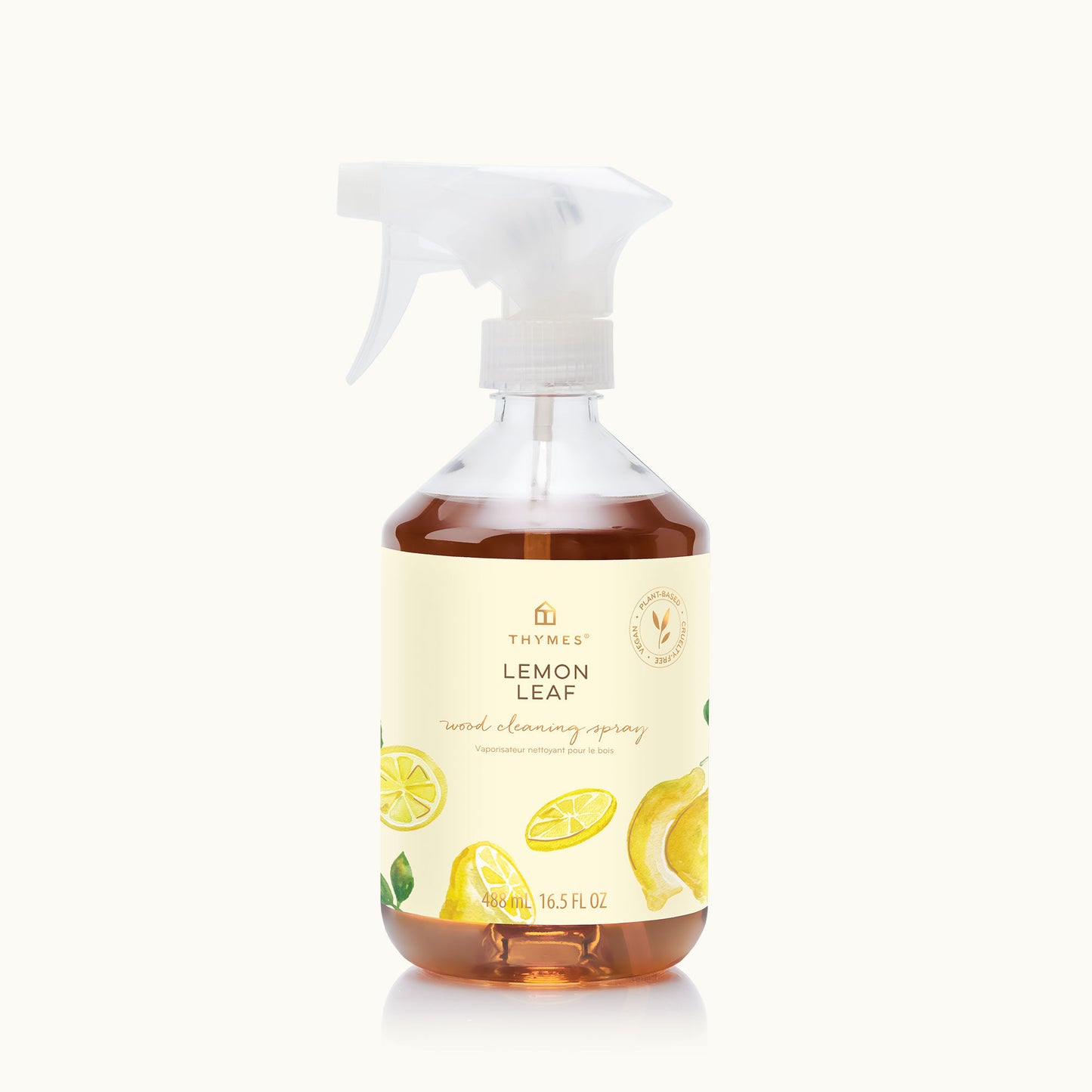 Thymes Wood Cleaning Spray, Lemon Leaf