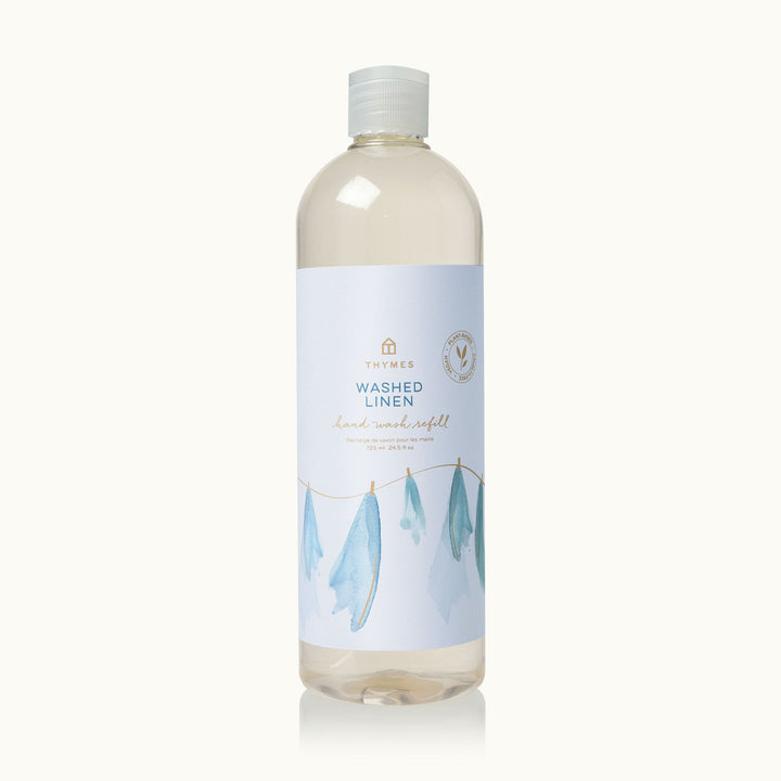 Thymes Hand Wash Refill, Washed Linen