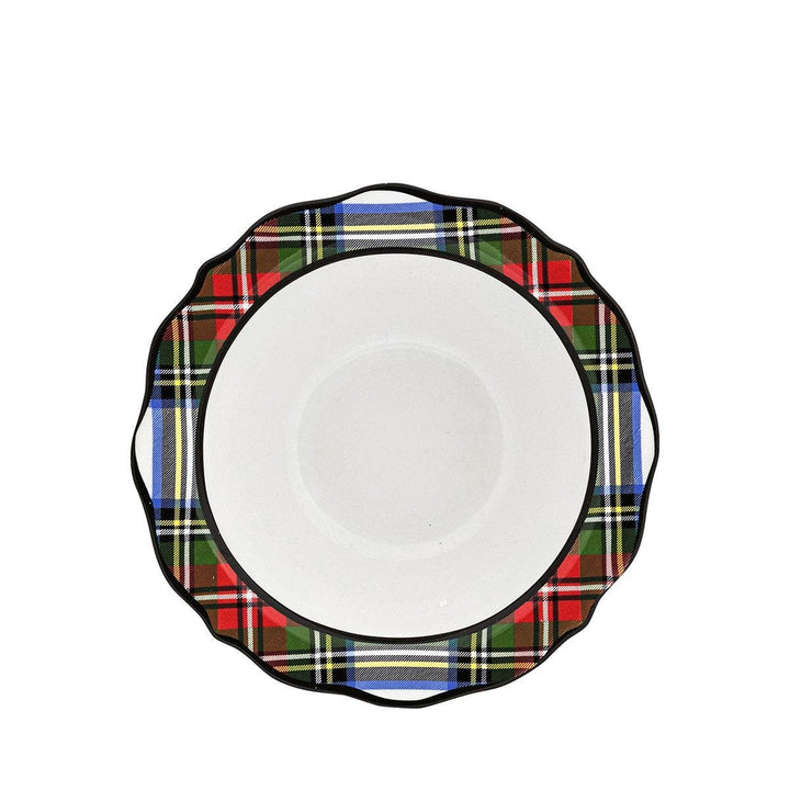 Juliska Stewart Tartan Bowl