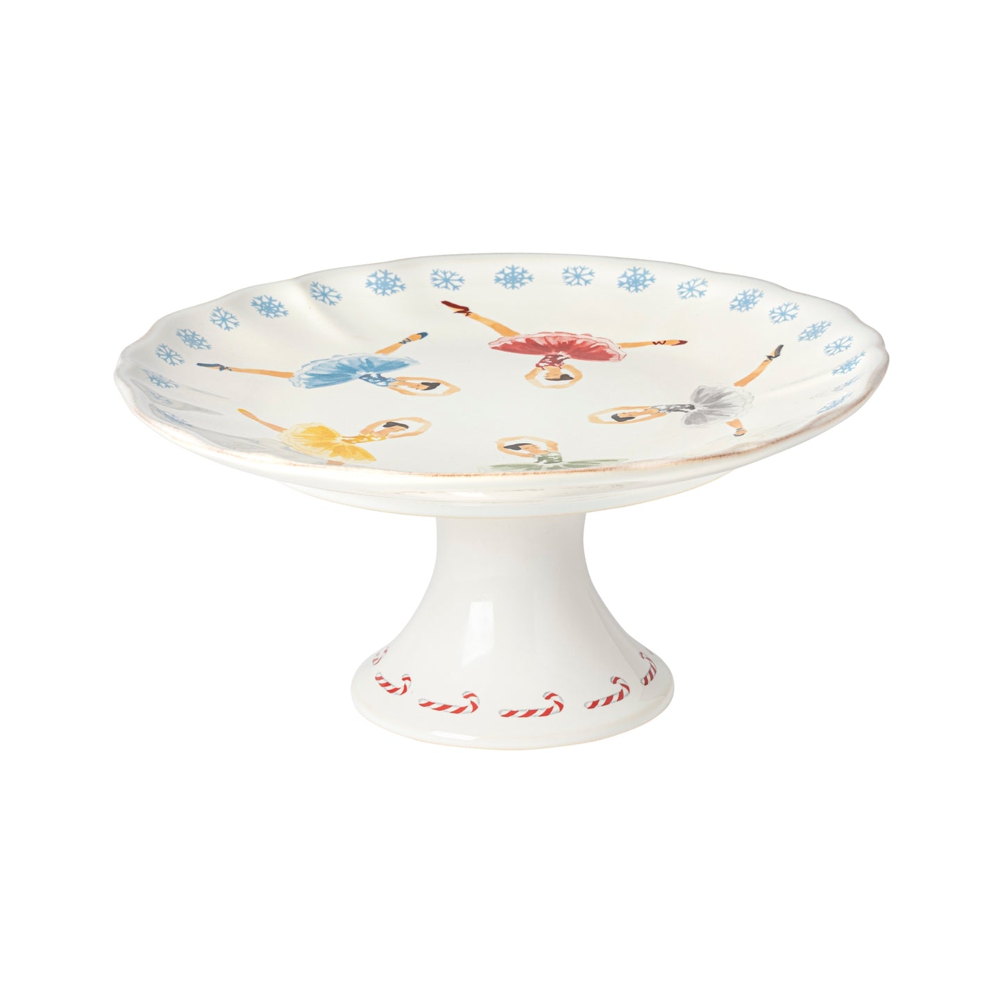 Casafina "The Nutcracker" Footed Plate, Small
