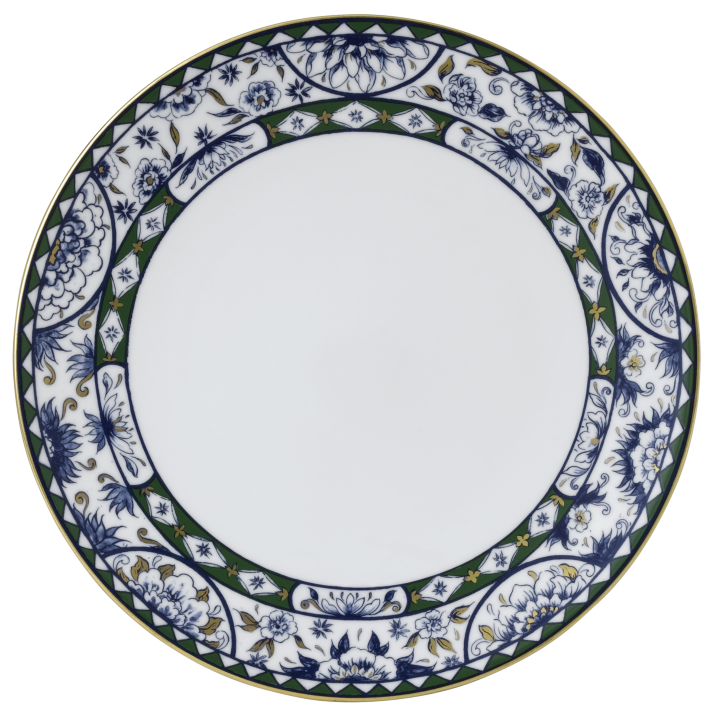 Royal Crown Derby Victoria's Garden, Blue & Green