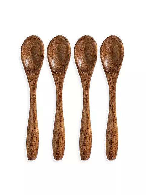 Bilbao Wood Petite Spoon Set/4