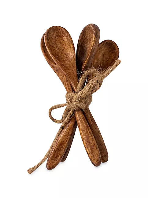 Bilbao Wood Petite Spoon Set/4